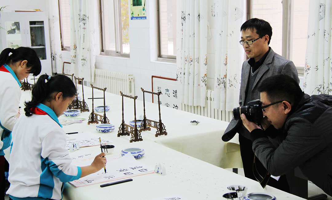 营口营口常州书法教育微网站开发案例